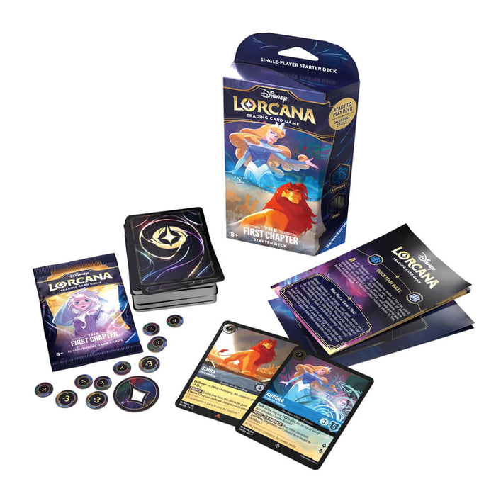 Disney Lorcana The First Chapter Starter Deck - Emerald & Ruby