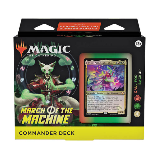 MTG - March of the Machine - English Commande Deck - Call For Backup