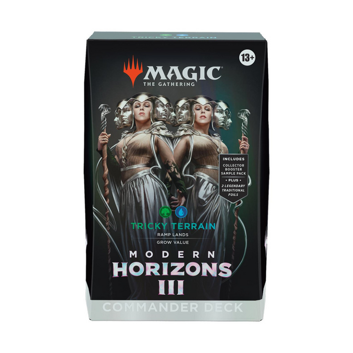 MTG - Modern Horizons 3 - English Commander Deck - Tricky Terrain